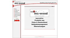 Desktop Screenshot of mc-wood.de